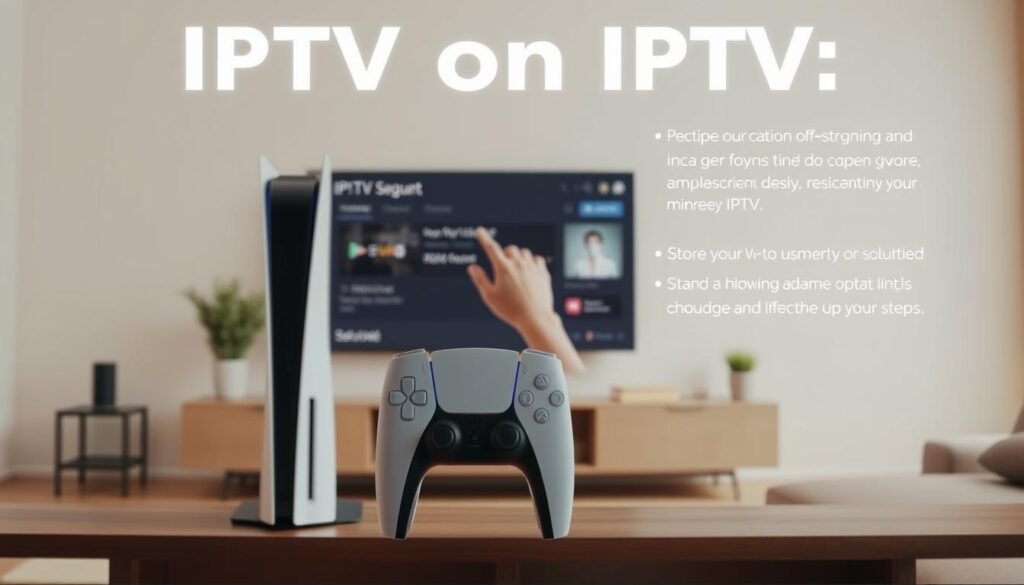 guide pas à pas iptv ps5